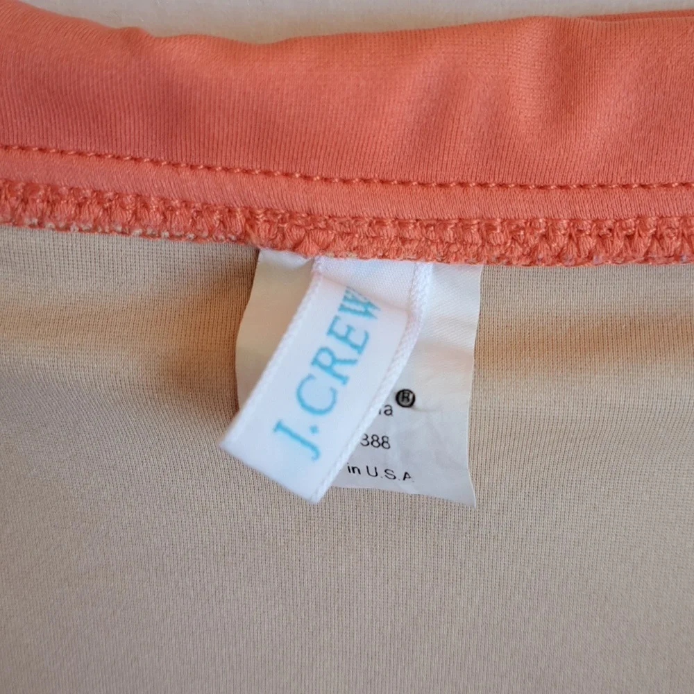 J.Crew Womens‎ Surf Hipster Twist Foldover Melon Bikini Bottom Lined Size MD